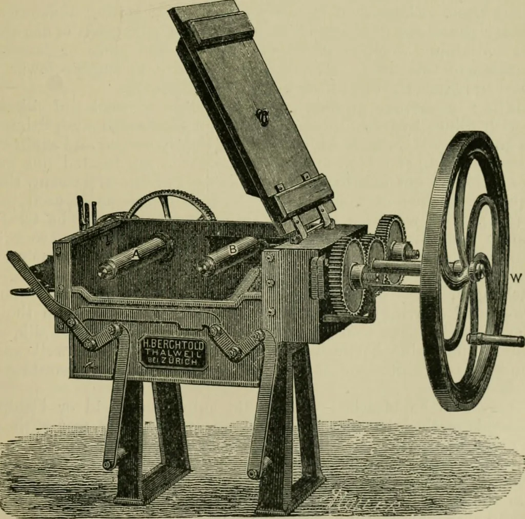 An illustration from A manual of dyeing: for the use of practical dyers, manufacturers, students, and all interested in the art of dyeing, 1910, leaf 184