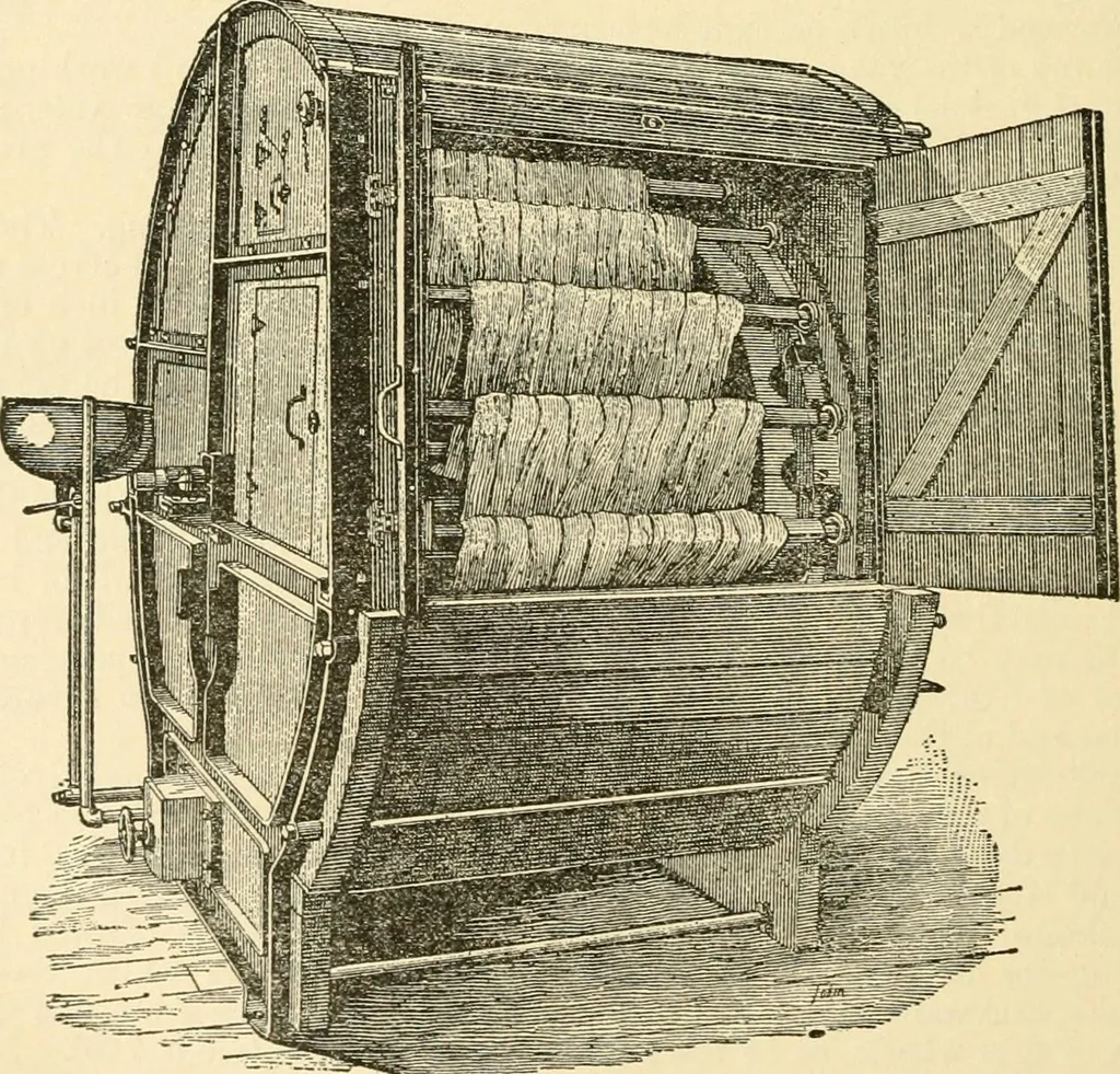 An illustration from A manual of dyeing: for the use of practical dyers, manufacturers, students, and all interested in the art of dyeing, 1919, leaf 343