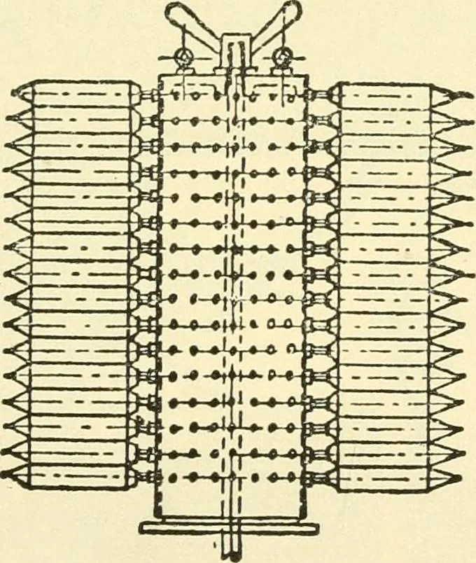 An illustration from A manual of dyeing: for the use of practical dyers, manufacturers, students, and all interested in the art of dyeing, 1919, leaf 348