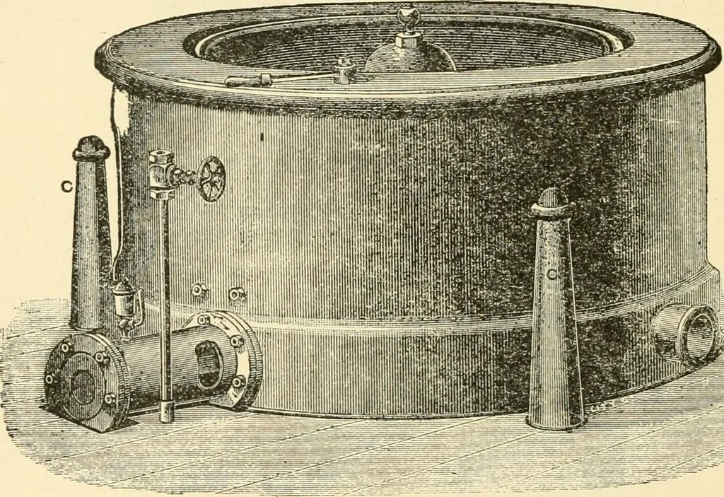 An illustration from A manual of dyeing: for the use of practical dyers, manufacturers, students, and all interested in the art of dyeing, 1919, leaf 365