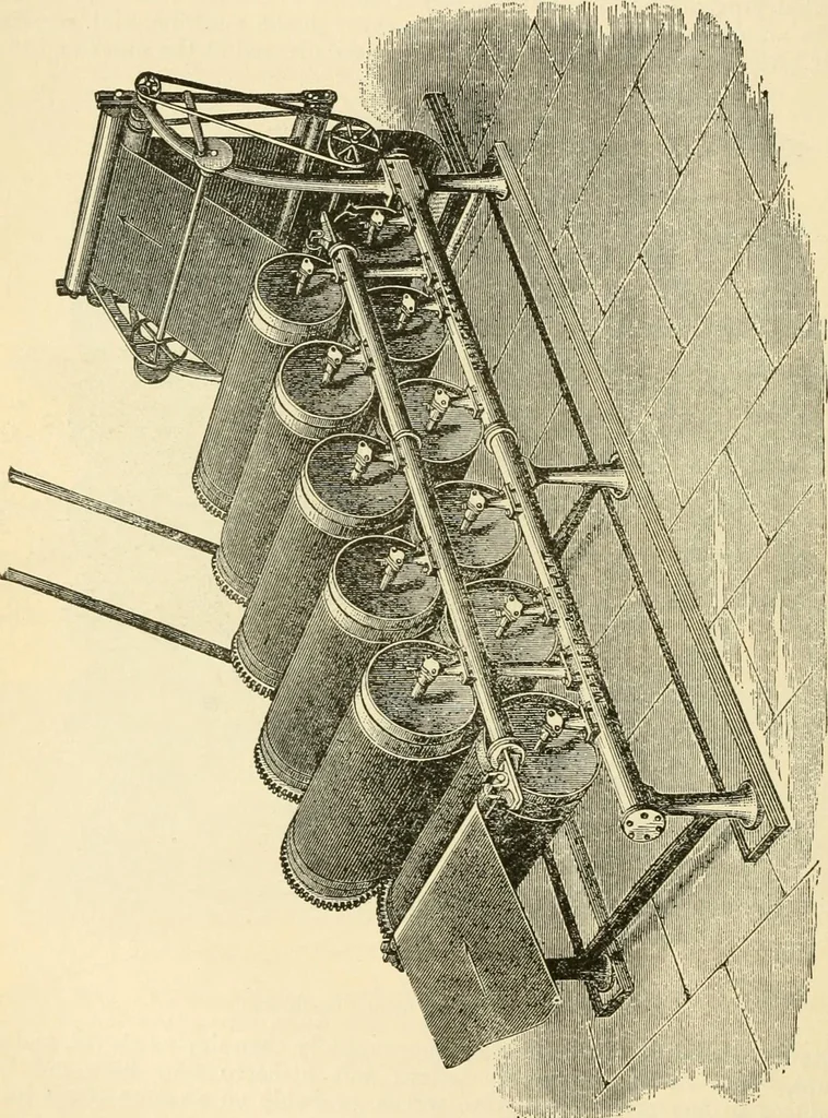 An illustration from A manual of dyeing: for the use of practical dyers, manufacturers, students, and all interested in the art of dyeing, 1919, leaf 369
