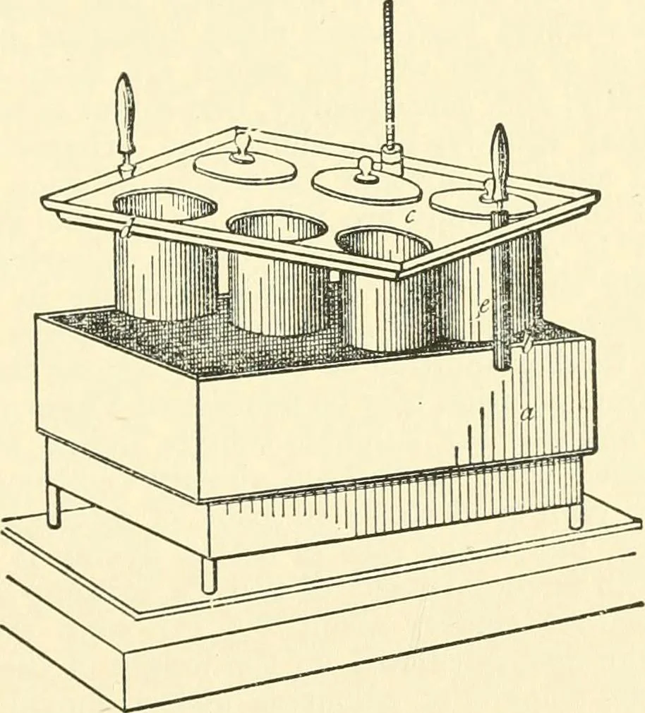 An illustration from A manual of dyeing: for the use of practical dyers, manufacturers, students, and all interested in the art of dyeing, 1919, leaf 446