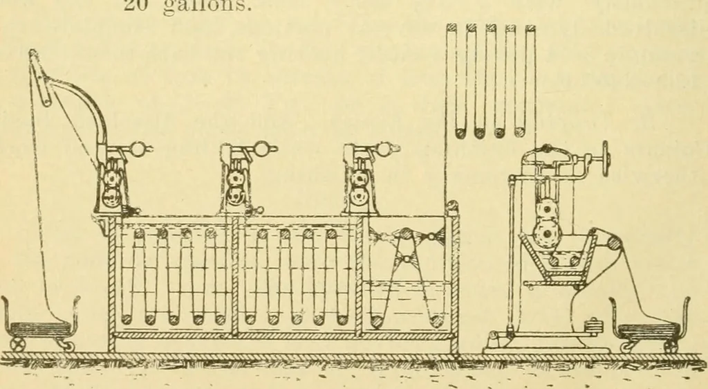 An illustration from A manual of dyeing with the dyestuffs of the Cassella color company, New York .., 1911, leaf 269
