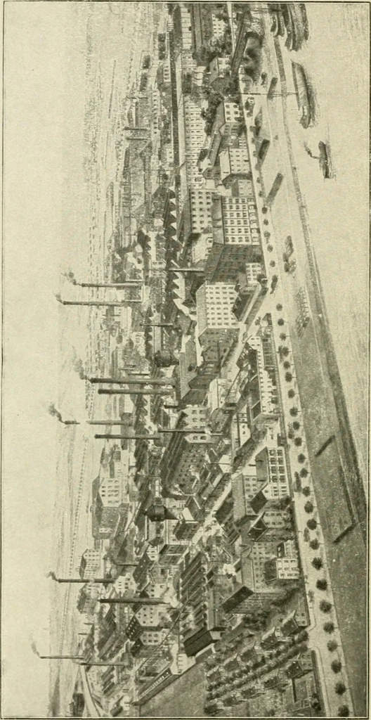 An illustration from A manual of dyeing with the dyestuffs of the Cassella Color Company, New York, 1908, leaf 7