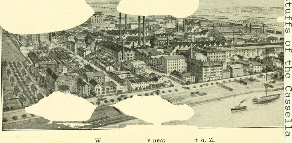 An illustration from A manual of dyeing with the dyestuffs of the Cassella color company, New York .., 1911, leaf 456