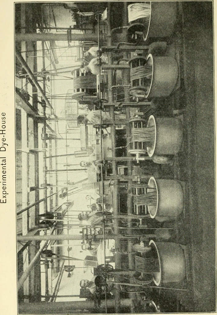 An illustration from A manual of dyeing with the dyestuffs of the Cassella color company, New York .., 1911, leaf 5