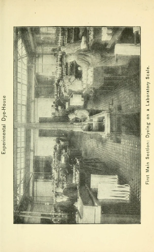 An illustration from A manual of dyeing with the dyestuffs of the Cassella color company, New York .., 1911, leaf 3