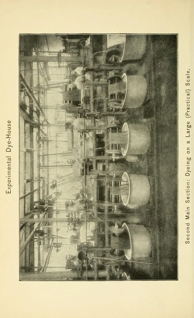 An illustration from A manual of dyeing with the dyestuffs of the Cassella color company, New York .., 1911, leaf 4