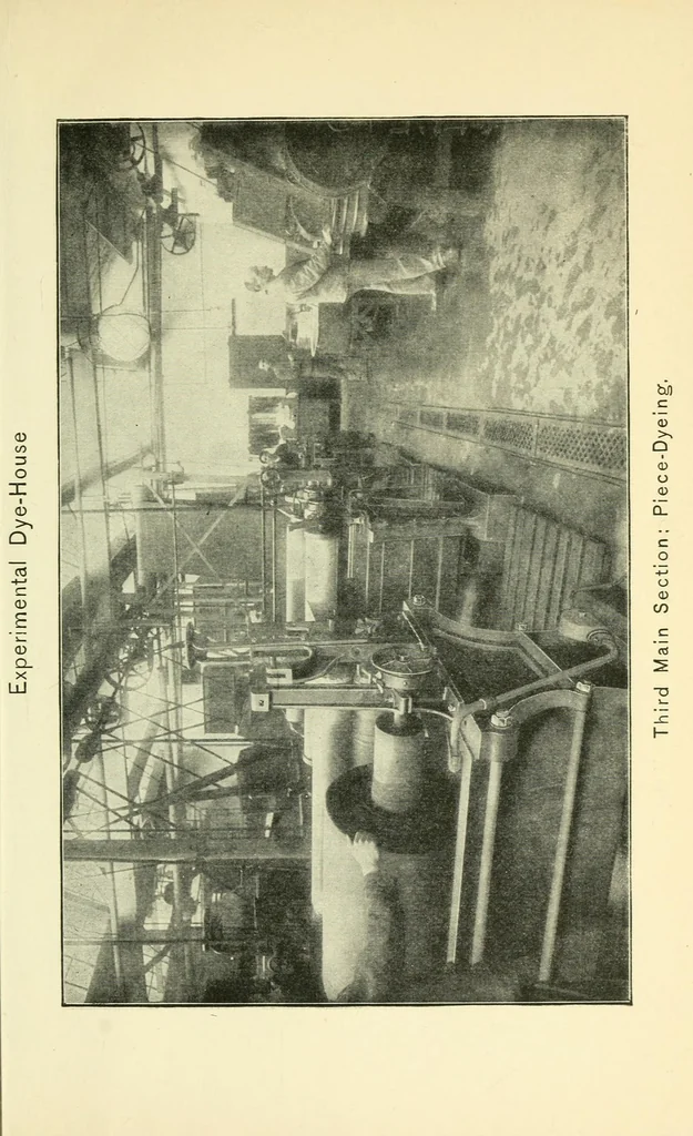 An illustration from A manual of dyeing with the dyestuffs of the Cassella color company, New York .., 1911, leaf 5