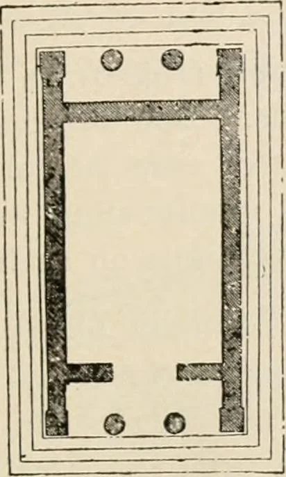 An illustration from Manual of ecclesiastical architecture. Comprising a study of its various styles, the chronological arrangements of its elements, and its relation to Christian worship, 1897, leaf 28