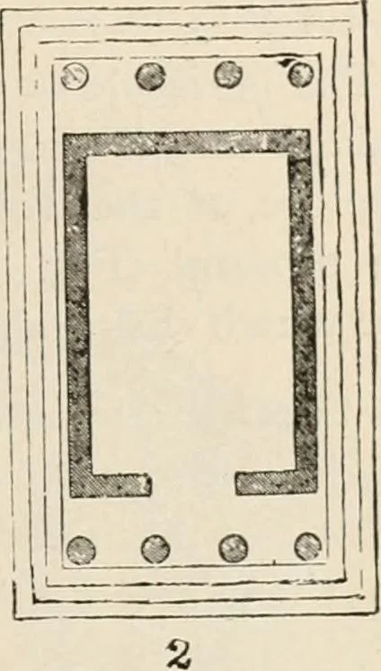 An illustration from Manual of ecclesiastical architecture. Comprising a study of its various styles, the chronological arrangements of its elements, and its relation to Christian worship, 1897, leaf 28