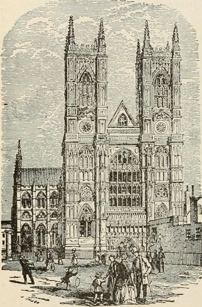 An illustration from Manual of ecclesiastical architecture. Comprising a study of its various styles, the chronological arrangements of its elements, and its relation to Christian worship, 1897, leaf 283