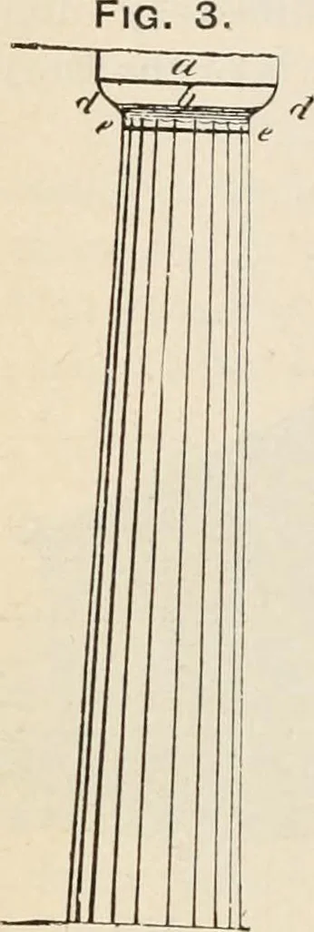 An illustration from Manual of ecclesiastical architecture. Comprising a study of its various styles, the chronological arrangements of its elements, and its relation to Christian worship, 1897, leaf 31