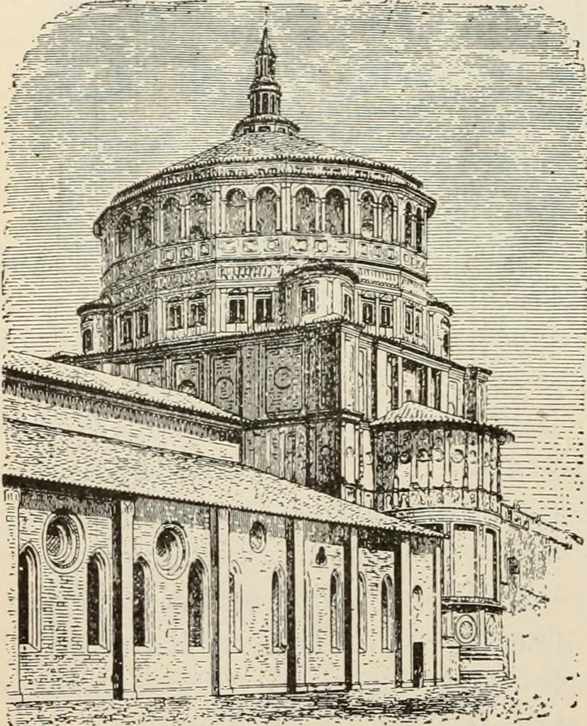 An illustration from Manual of ecclesiastical architecture. Comprising a study of its various styles, the chronological arrangements of its elements, and its relation to Christian worship, 1897, leaf 351