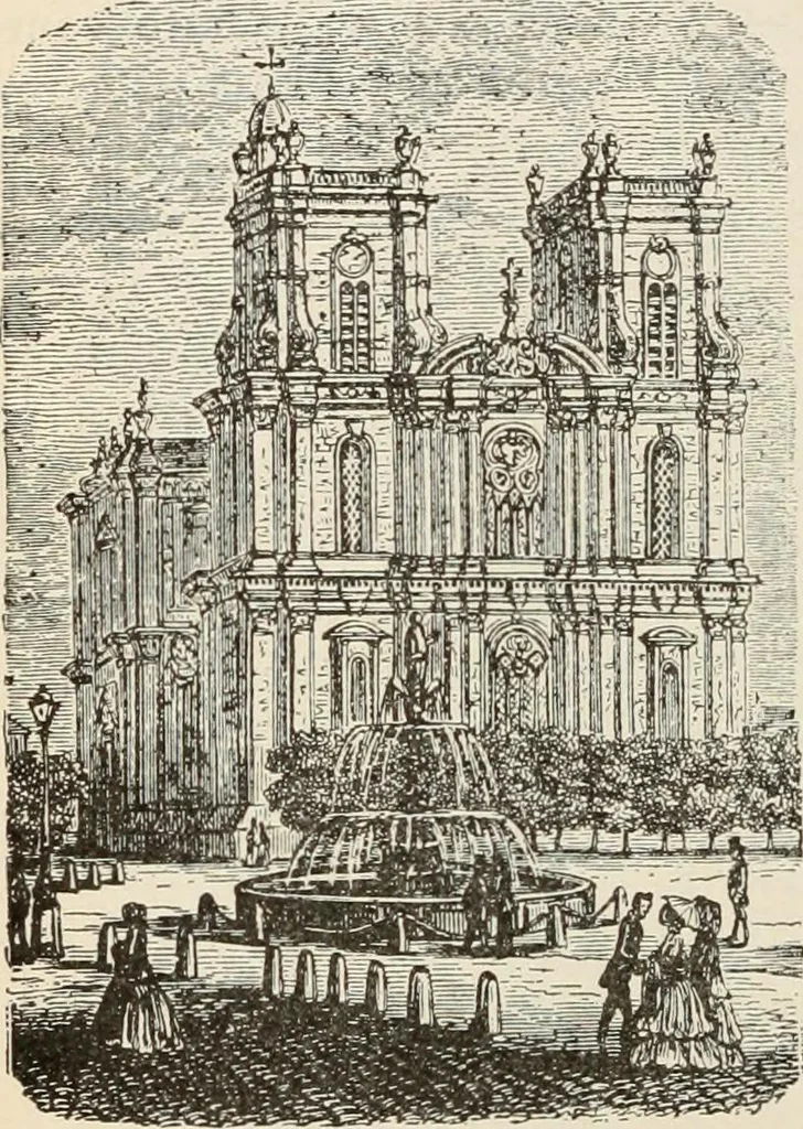 An illustration from Manual of ecclesiastical architecture. Comprising a study of its various styles, the chronological arrangements of its elements, and its relation to Christian worship, 1897, leaf 357