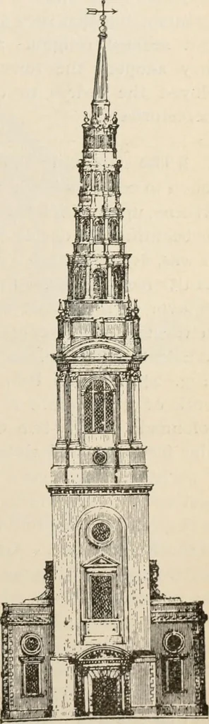 An illustration from Manual of ecclesiastical architecture. Comprising a study of its various styles, the chronological arrangements of its elements, and its relation to Christian worship, 1897, leaf 358