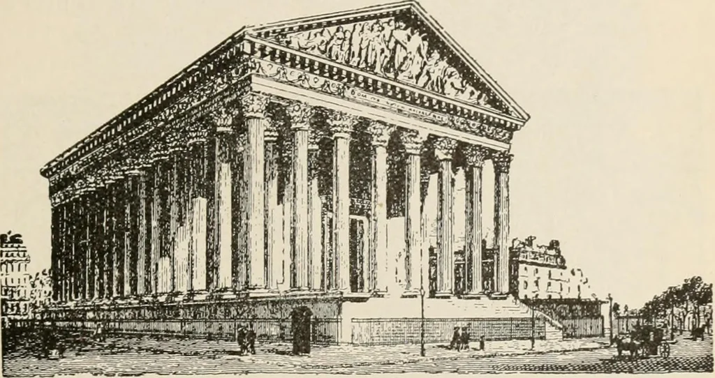 An illustration from Manual of ecclesiastical architecture. Comprising a study of its various styles, the chronological arrangements of its elements, and its relation to Christian worship, 1897, leaf 360