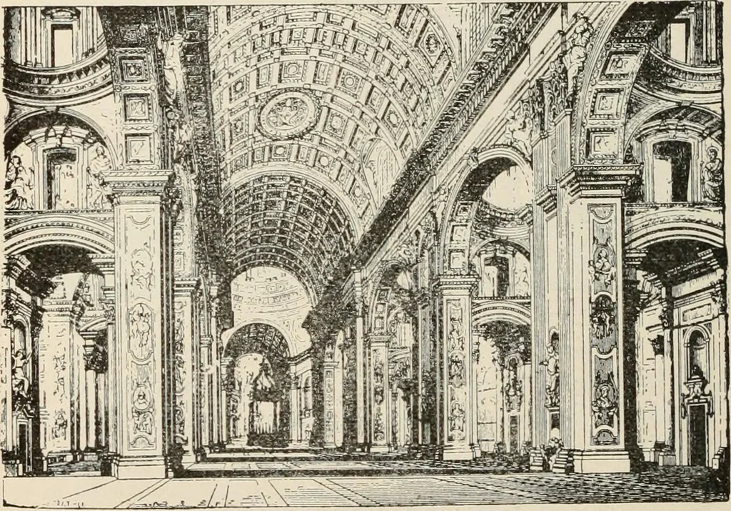 An illustration from Manual of ecclesiastical architecture. Comprising a study of its various styles, the chronological arrangements of its elements, and its relation to Christian worship, 1897, leaf 361