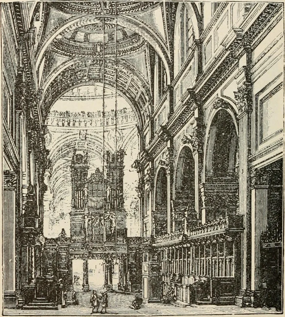 An illustration from Manual of ecclesiastical architecture. Comprising a study of its various styles, the chronological arrangements of its elements, and its relation to Christian worship, 1897, leaf 365
