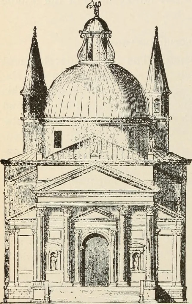 An illustration from Manual of ecclesiastical architecture. Comprising a study of its various styles, the chronological arrangements of its elements, and its relation to Christian worship, 1897, leaf 375