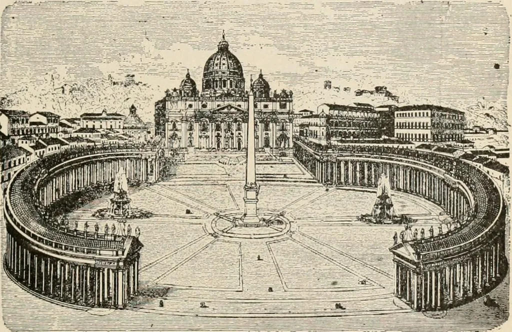 An illustration from Manual of ecclesiastical architecture. Comprising a study of its various styles, the chronological arrangements of its elements, and its relation to Christian worship, 1897, leaf 376