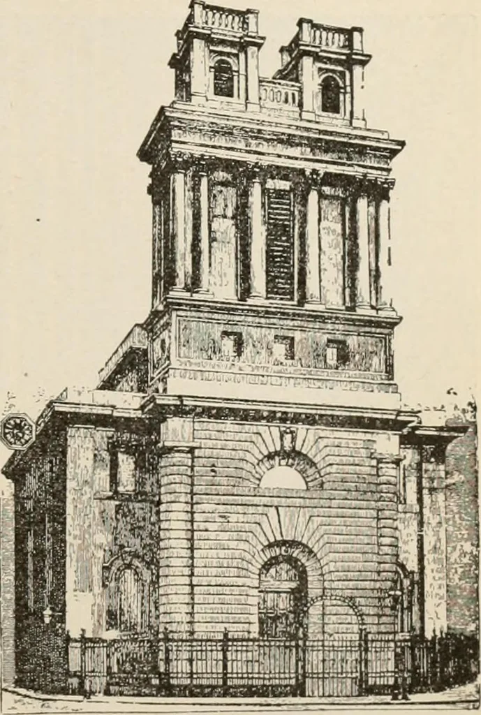 An illustration from Manual of ecclesiastical architecture. Comprising a study of its various styles, the chronological arrangements of its elements, and its relation to Christian worship, 1897, leaf 382