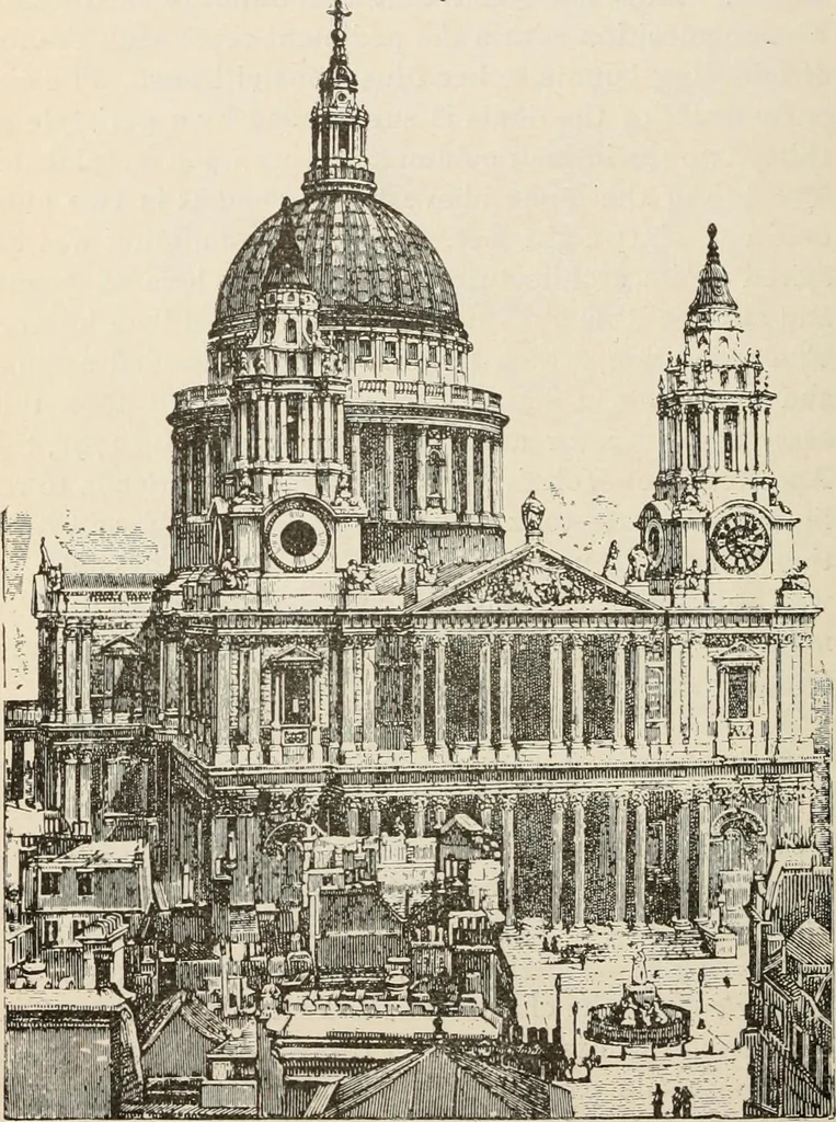 An illustration from Manual of ecclesiastical architecture. Comprising a study of its various styles, the chronological arrangements of its elements, and its relation to Christian worship, 1897, leaf 389