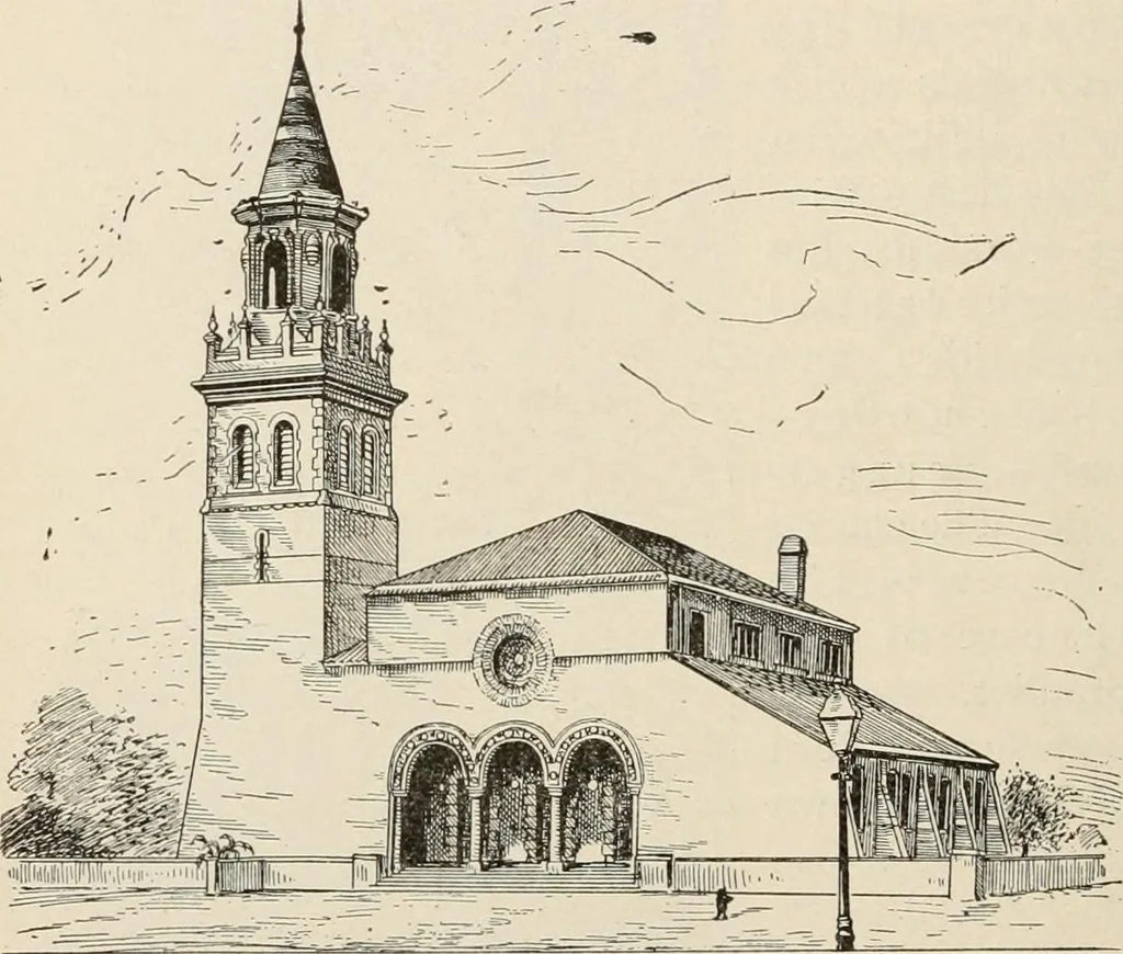 An illustration from Manual of ecclesiastical architecture. Comprising a study of its various styles, the chronological arrangements of its elements, and its relation to Christian worship, 1897, leaf 409