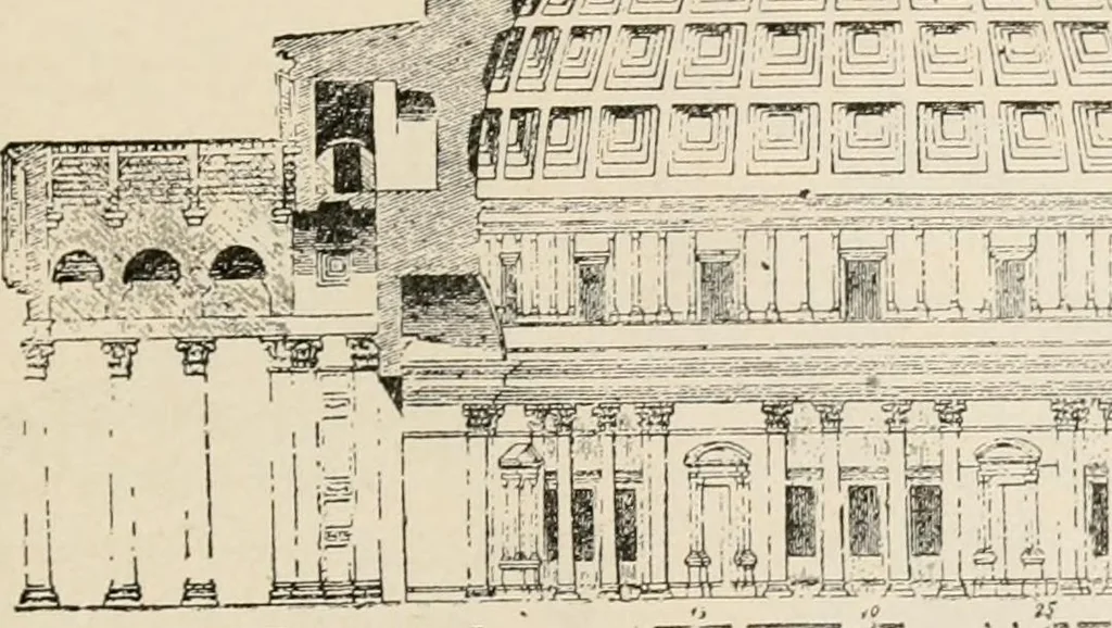 An illustration from Manual of ecclesiastical architecture. Comprising a study of its various styles, the chronological arrangements of its elements, and its relation to Christian worship, 1897, leaf 54