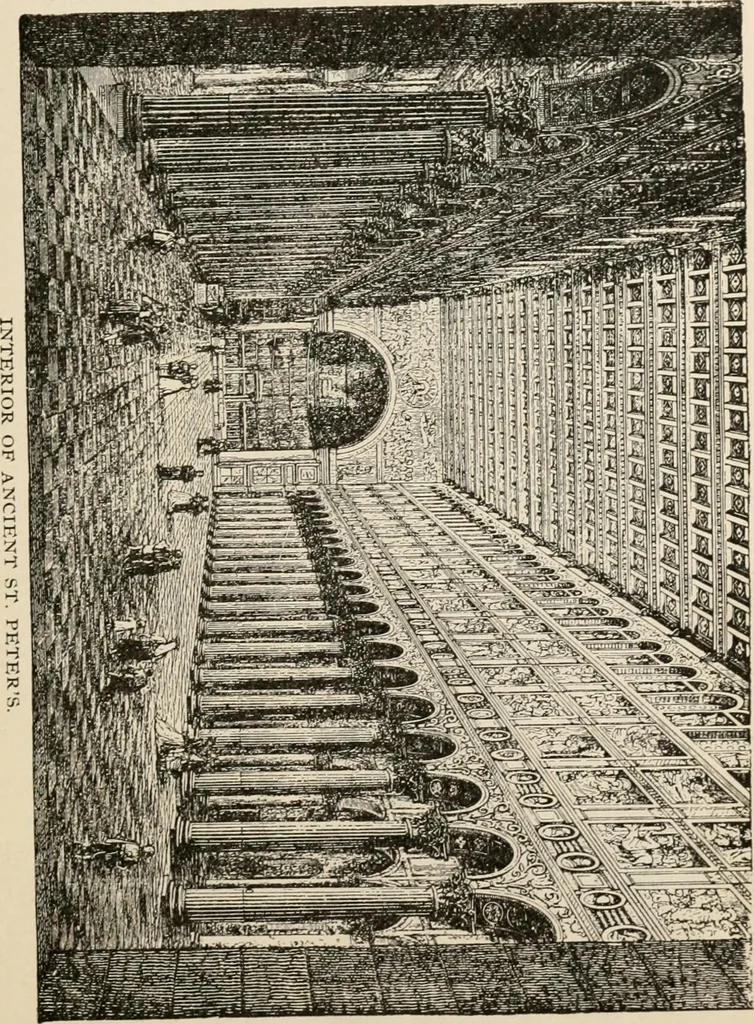 An illustration from Manual of ecclesiastical architecture. Comprising a study of its various styles, the chronological arrangements of its elements, and its relation to Christian worship, 1897, leaf 76