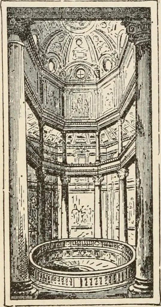 An illustration from Manual of ecclesiastical architecture. Comprising a study of its various styles, the chronological arrangements of its elements, and its relation to Christian worship, 1897, leaf 83