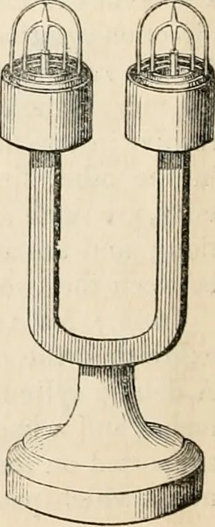 An illustration from A manual of electricity, magnetism and meteorology, 1844, leaf 479