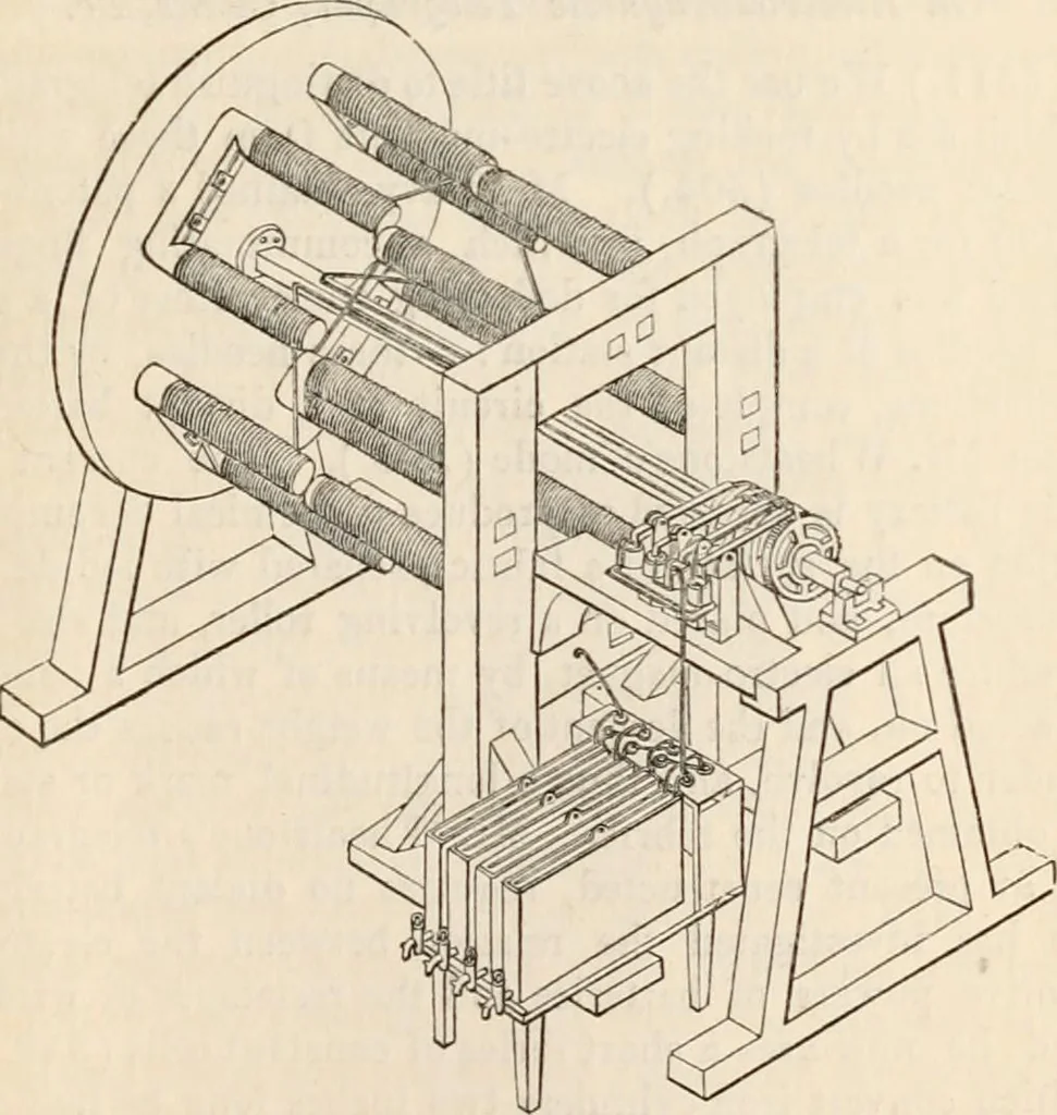 An illustration from A manual of electricity, magnetism and meteorology, 1844, leaf 548