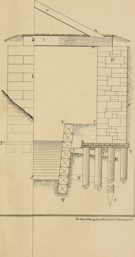 An illustration from A manual of elementary geometrical drawing, involving three dimensions. Designed for use in high schools, academies, engineering schools, etc.: and for the self-instruction of inventors, artisans, etc. ... In five divisions .., 1868, leaf 158