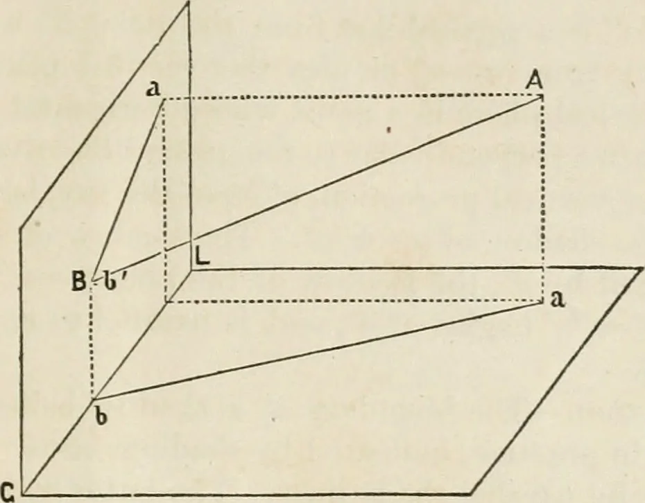 An illustration from A manual of elementary geometrical drawing, involving three dimensions. Designed for use in high schools, academies, engineering schools, etc.: and for the self-instruction of inventors, artisans, etc. ... In five divisions .., 1868, leaf 88