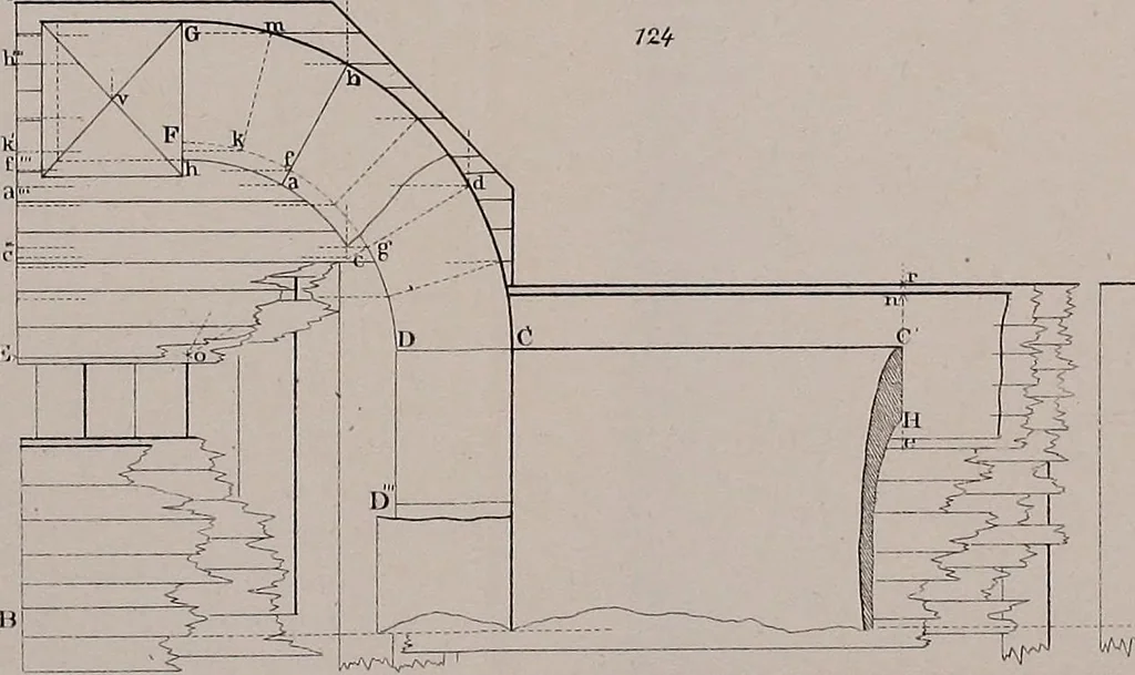 An illustration from A manual of elementary geometrical drawing, involving three dimensions. Designed for use in high schools, academies, engineering schools, etc. : and for the self-instruction of inventors,artizans, etc. ... In five divisions .., 1867, leaf 170