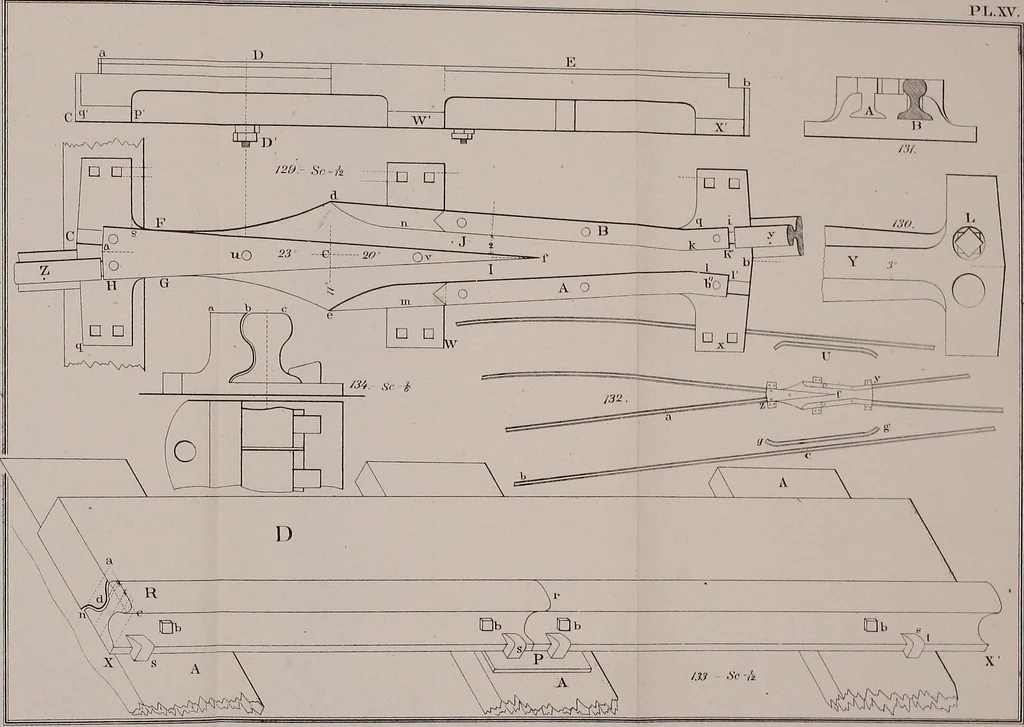 An illustration from A manual of elementary geometrical drawing, involving three dimensions. Designed for use in high schools, academies, engineering schools, etc. : and for the self-instruction of inventors,artizans, etc. ... In five divisions .., 1867, leaf 192