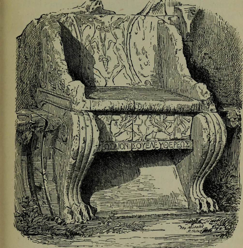 An illustration from A manual of Greek archaeology, 1886, leaf 106