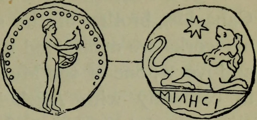 An illustration from A manual of Greek archaeology, 1886, leaf 134