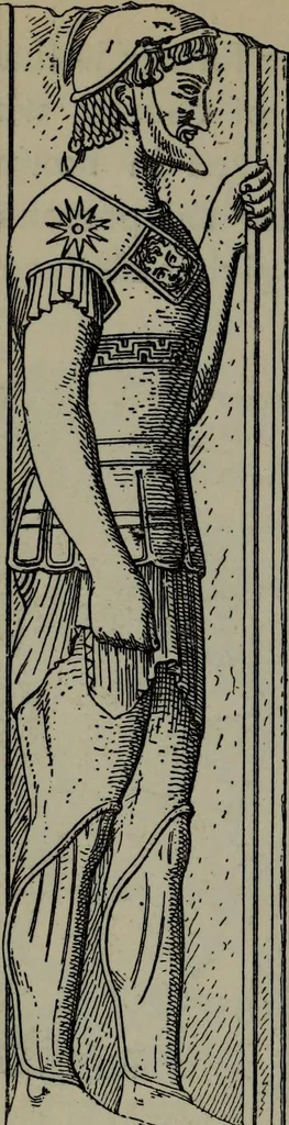 An illustration from A manual of Greek archaeology, 1886, leaf 149