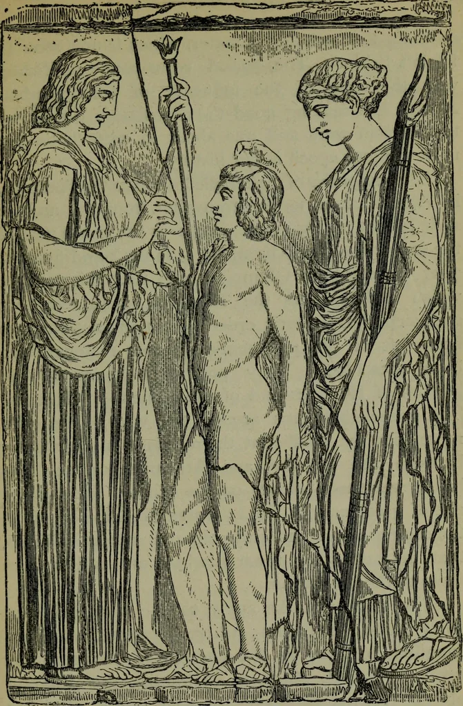 An illustration from A manual of Greek archaeology, 1886, leaf 164