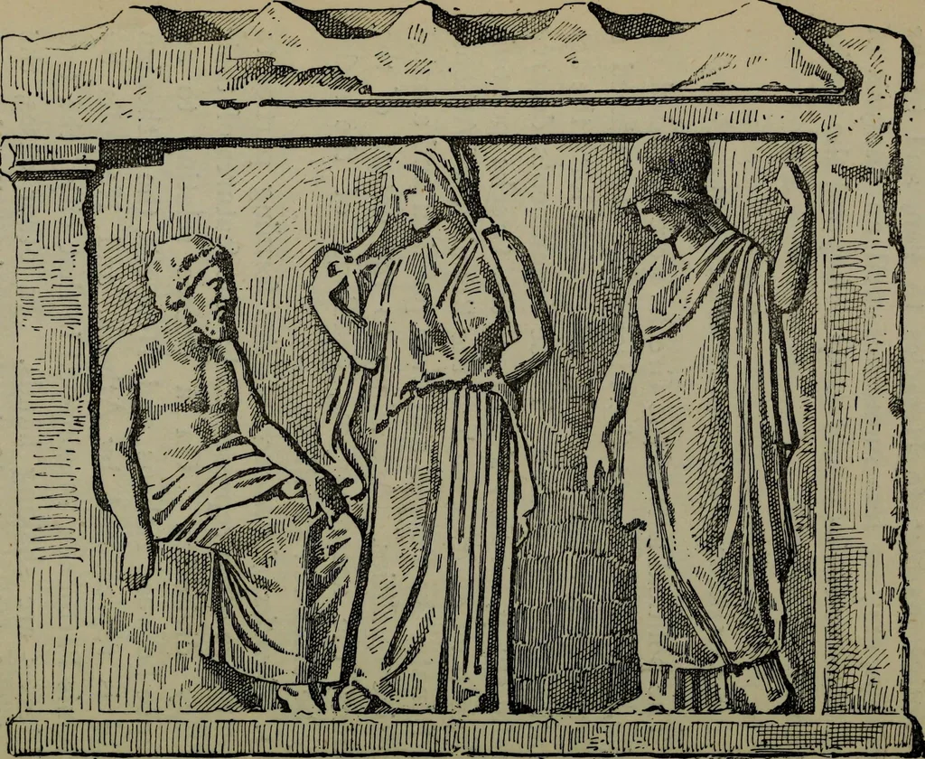 An illustration from A manual of Greek archaeology, 1886, leaf 247