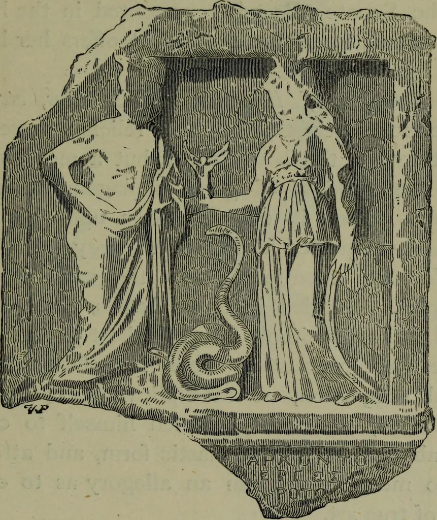 An illustration from A manual of Greek archaeology, 1886, leaf 248
