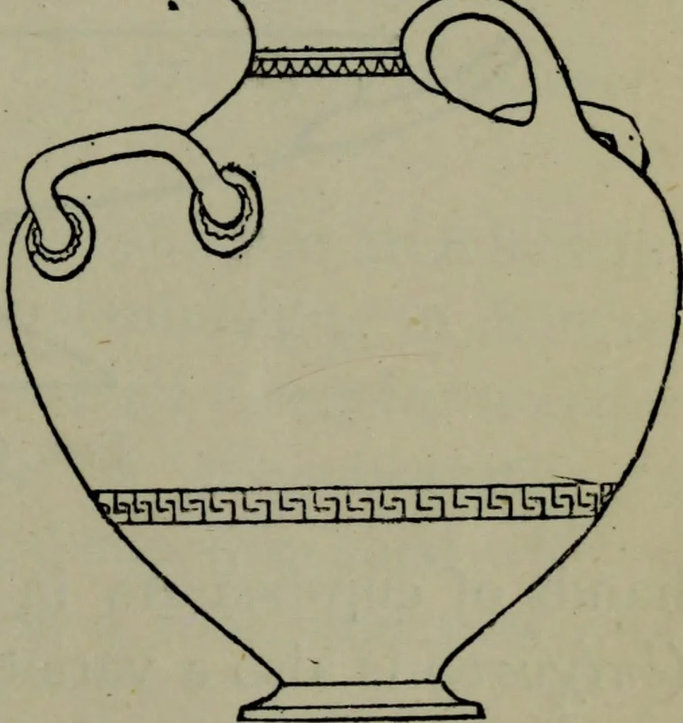 An illustration from A manual of Greek archaeology, 1886, leaf 282
