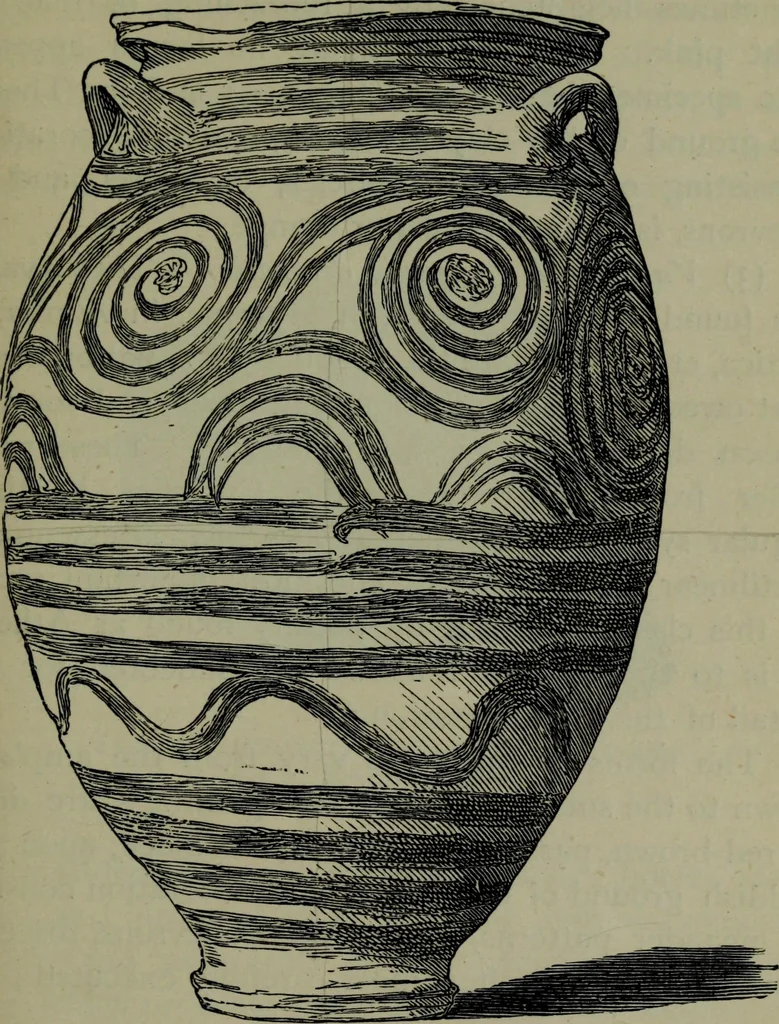 An illustration from A manual of Greek archaeology, 1886, leaf 294