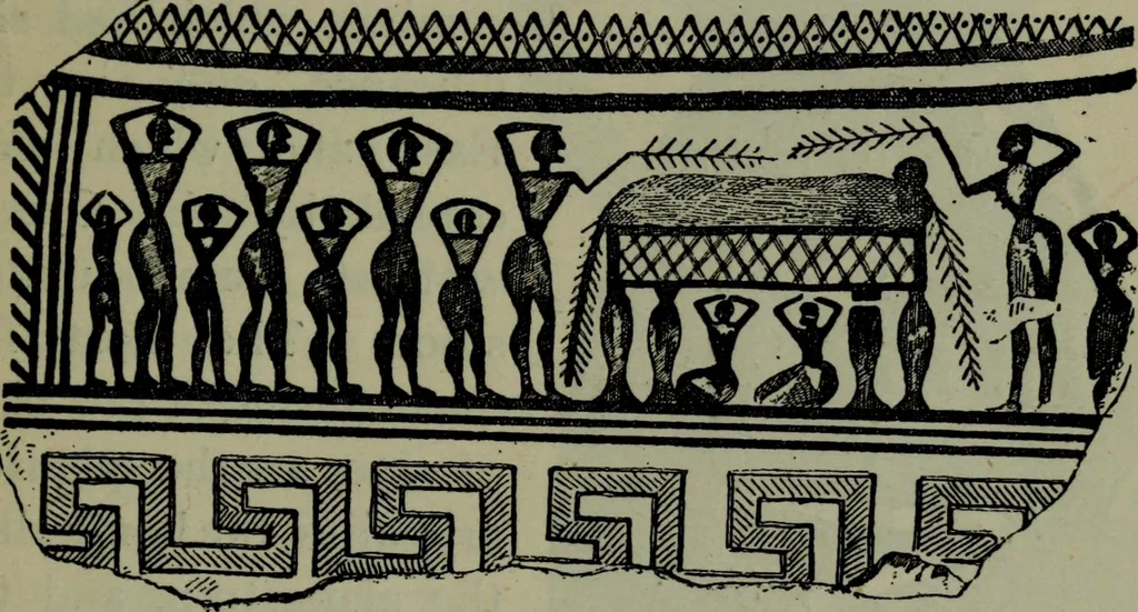An illustration from A manual of Greek archaeology, 1886, leaf 298