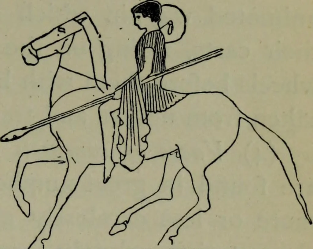 An illustration from A manual of Greek archaeology, 1886, leaf 320
