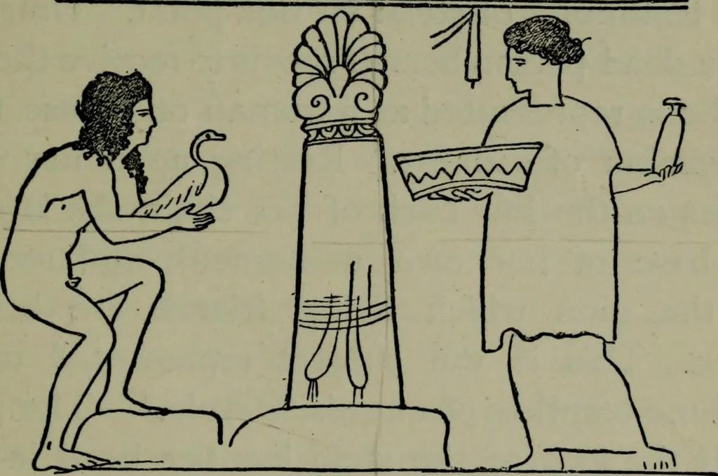 An illustration from A manual of Greek archaeology, 1886, leaf 328
