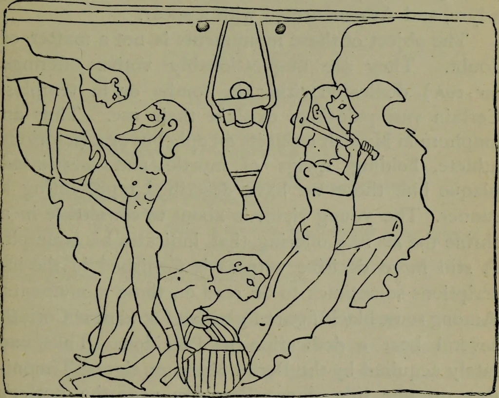 An illustration from A manual of Greek archaeology, 1886, leaf 336