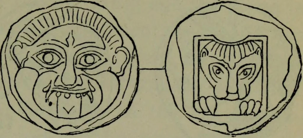 An illustration from A manual of Greek archaeology, 1886, leaf 340